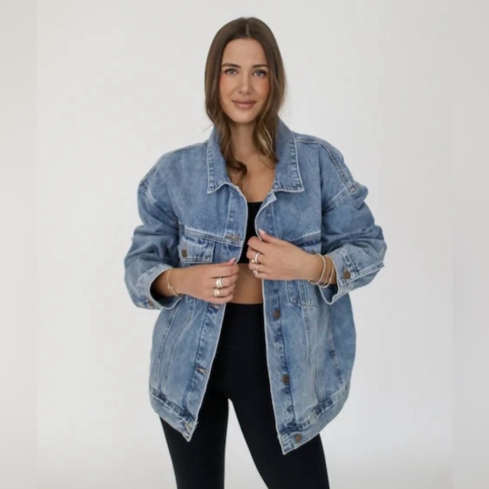 Jane + Willow Blue Denim Jacket
